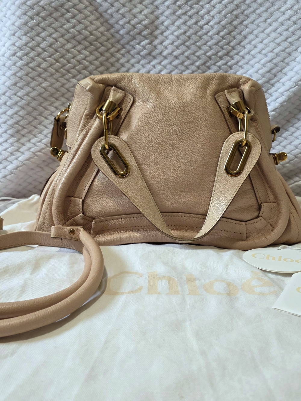 Chloé Medium Paraty In Anemone Pink